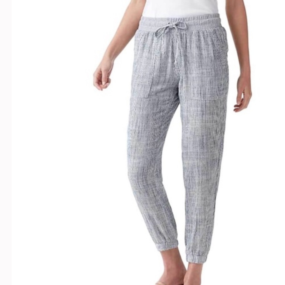 Splendid Collection Navy/White Jogger Pants - Small